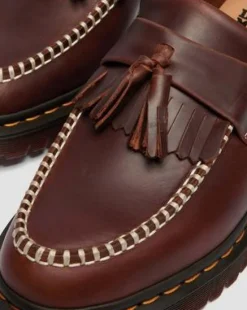 Adrian Loafers i Orleans-läder med toffs in Brun
