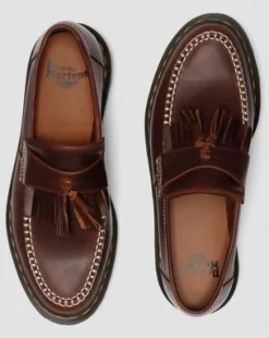 Adrian Loafers i Orleans-läder med toffs in Brun