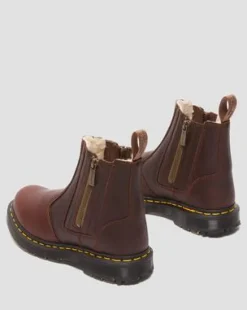 2976 Alyson DM's Wintergrip Chelsea-kängor in Brun