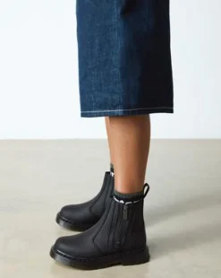 2976 Alyson DM's Wintergrip Chelsea-kängor in Svart