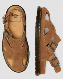 Archive Fisherman mockasandaler in Naturlig Brun