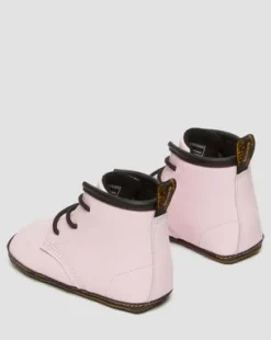 1460 Auburn läderkängor till baby in Pale Pink