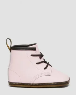 1460 Auburn läderkängor till baby in Pale Pink