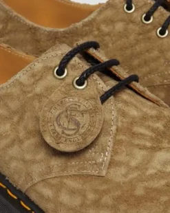 1461 Bex Made in England skor i texturerad mocka in Savannah Tan