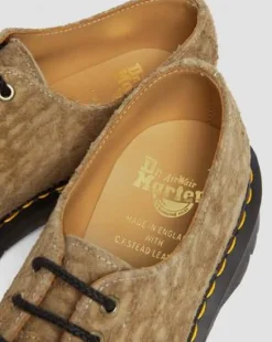 1461 Bex Made in England skor i texturerad mocka in Savannah Tan