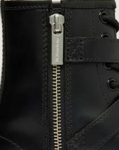 1460 Bex Western Buckle läderkängor in Svart