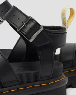 Blaire Felix Rub Off Veganska sandaler med remmar in Svart