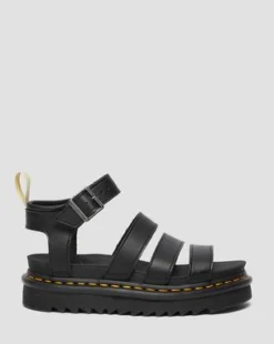 Blaire Felix Rub Off Veganska sandaler med remmar in Svart