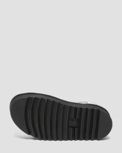 Blaire Quad Hydro Gladiator-plattformssandaler i läder in Vit