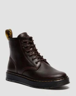 Brookline Chukka-kängor i Crazy Horse-läder in Mörkbrun