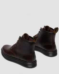 Brookline Chukka-kängor i Crazy Horse-läder in Mörkbrun