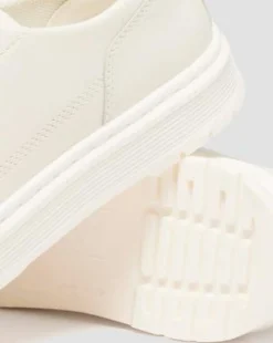 Brookline skor i nappaläder in Off-white