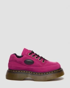 BUZZ 5-EYE MILLED NUBUCK-SKOR in Rosa