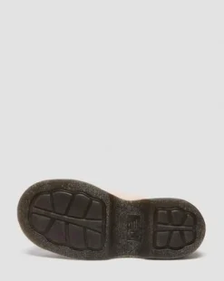 Buzz läderskor med 5 hål in Puderrosa