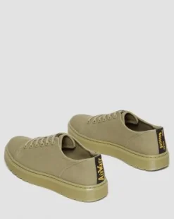 Dante snörskor i canvas in Muted Olive