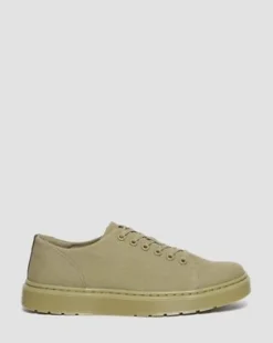 Dante snörskor i canvas in Muted Olive