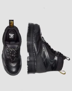 EXOSHIELD XX01 steel toe leather boots in Svart