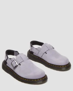 Jorge II mules i mocka in Lila