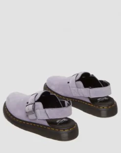 Jorge II mules i mocka in Lila
