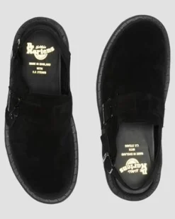 Jorge Made in England mockamules in Svart
