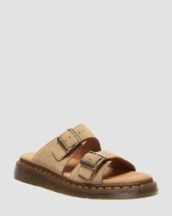Josef mocka slide sandaler in Ruskea
