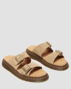 Josef mocka slide sandaler in Ruskea