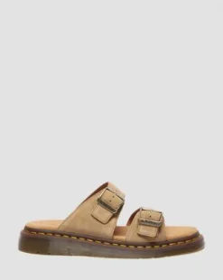 Josef mocka slide sandaler in Ruskea