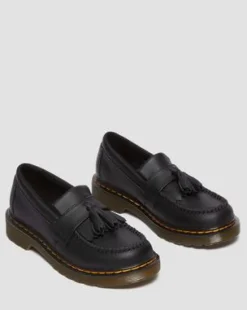 Junior Adrian-loafers i läder in Svart