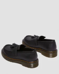 Junior Adrian-loafers i läder in Svart