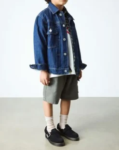 Junior Jorgie mockamules in Svart