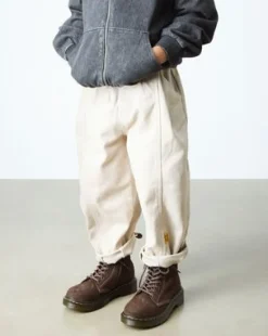 Junior 1460-kängor i tumlad Nubuck in Mörkbrun