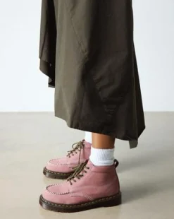 Lowell Chukka-kängor med mocktå i Nubuck-läder in Puderrosa