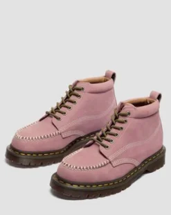 Lowell Chukka-kängor med mocktå i Nubuck-läder in Puderrosa