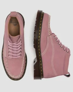 Lowell Chukka-kängor med mocktå i Nubuck-läder in Puderrosa