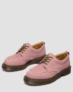 Lowell-skor med mockatå i Nubuck-läder in Puderrosa