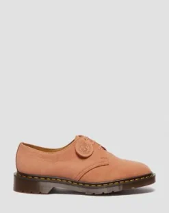 1461 Made in England skor i nubuck in Rosa