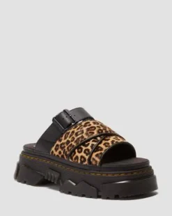 Mattison slide-sandaler med leopardtryck in Leopard