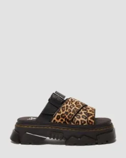 Mattison slide-sandaler med leopardtryck in Leopard