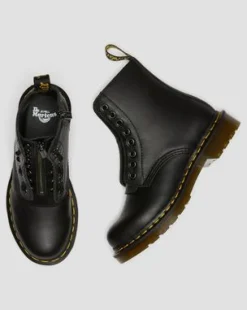 1460 Pascal Nappa Zip kängor in Svart