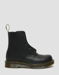 1460 Pascal Nappa Zip kängor in Svart