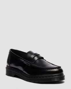PENTON-LOAFERS I MONOKROMT SMOOTH-LÄDER in Svart