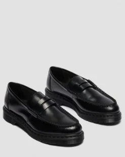 PENTON-LOAFERS I MONOKROMT SMOOTH-LÄDER in Svart