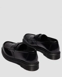PENTON-LOAFERS I MONOKROMT SMOOTH-LÄDER in Svart