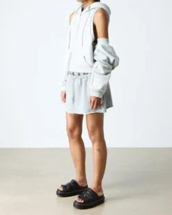 Raine Slide Athena lädersandaler in Svart