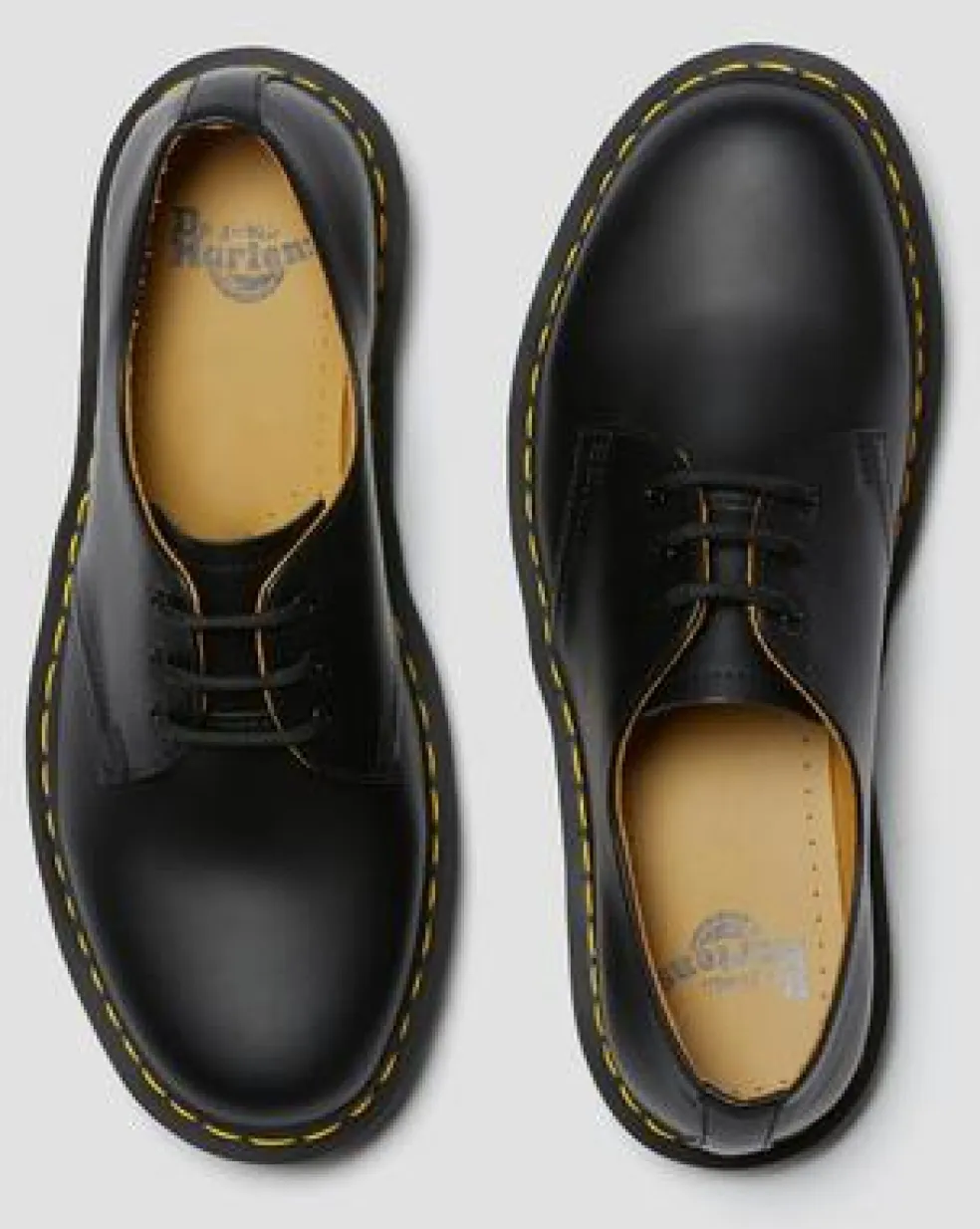 1461 Smooth-läder oxfordskor in Svart
