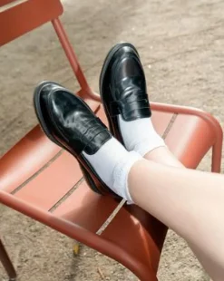 Temara-loafers i polerat Smooth-läder in Svart