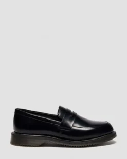 Temara-loafers i polerat Smooth-läder in Svart