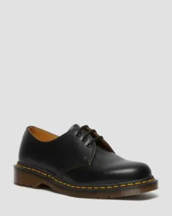 Vintage 1461 Quilon oxfordskor i läder in Svart