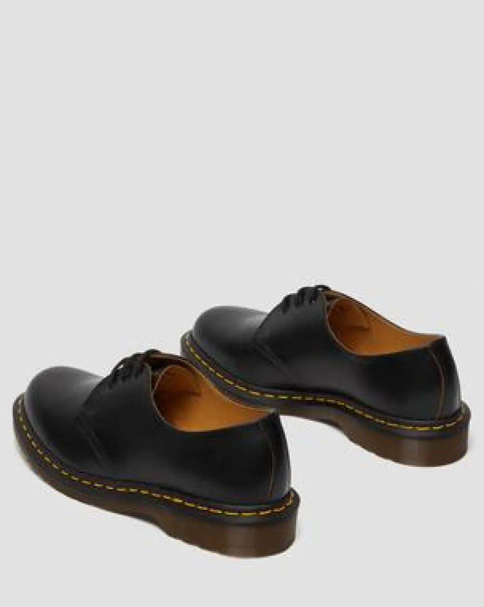 Vintage 1461 Quilon oxfordskor i läder in Svart