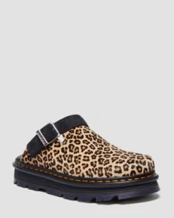 Zebzag Casual Slingback plattformsmules i mocka&nbsp; in Ljusbrun